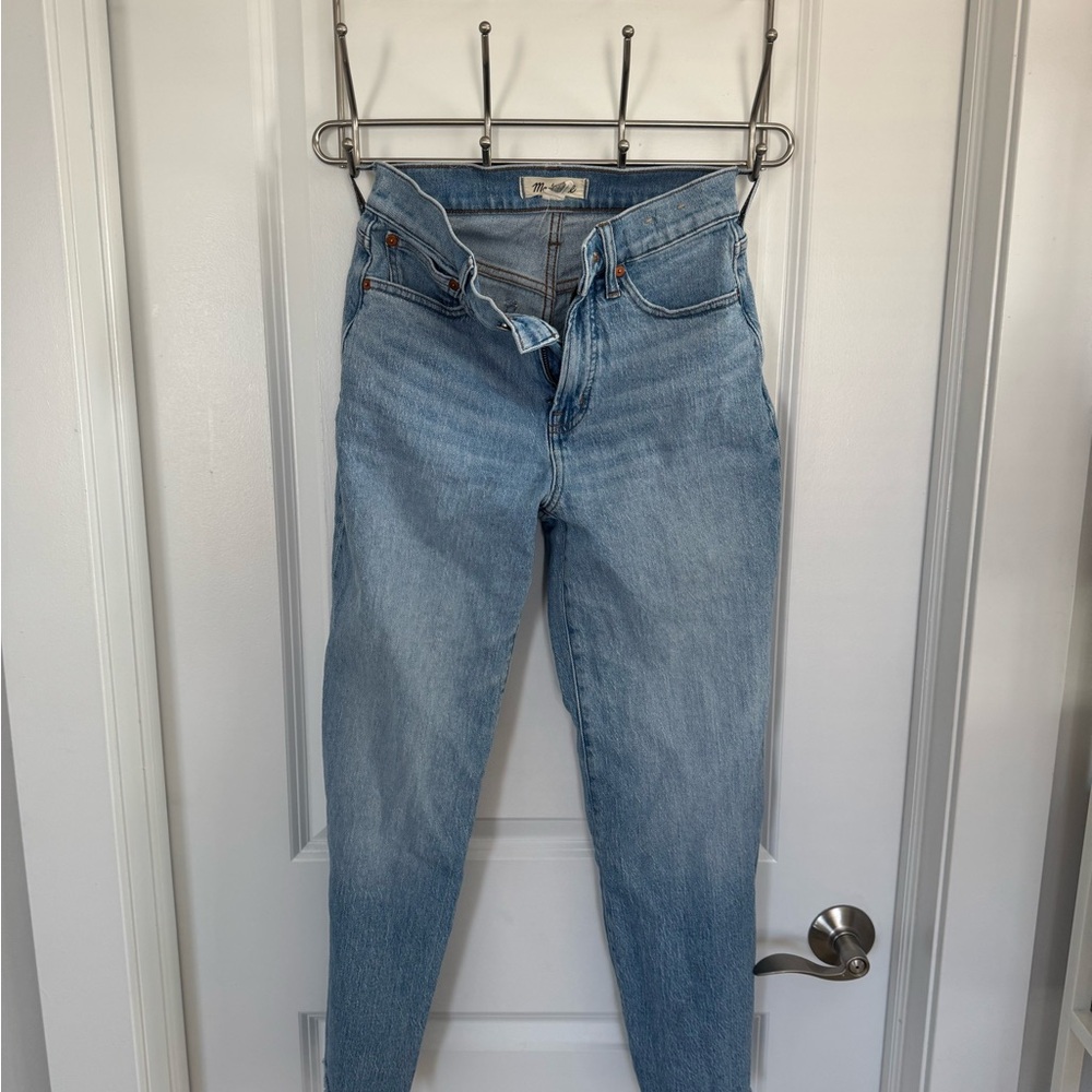 Madewell High Rise Light Blue Jeans